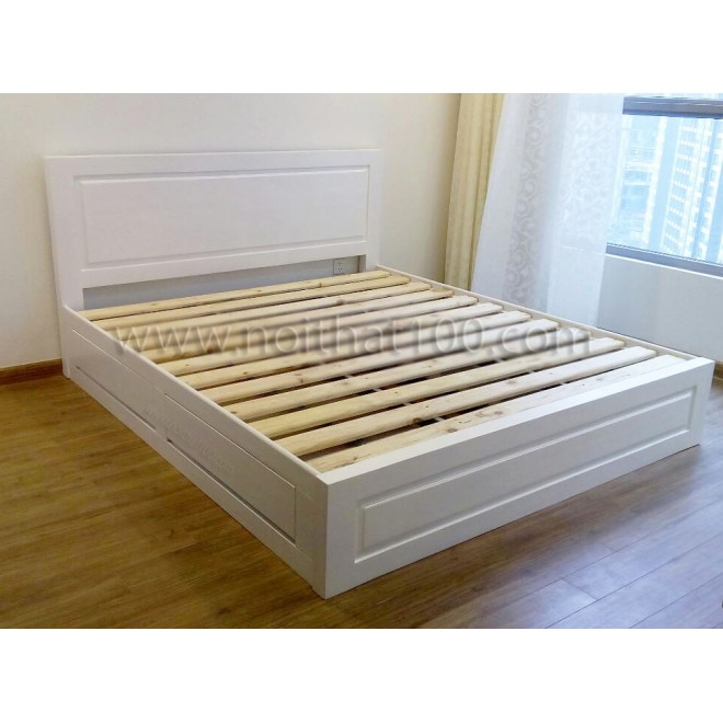Giường ngủ gỗ sồi Mỹ tại Kay Furniture noithat100.com - 7